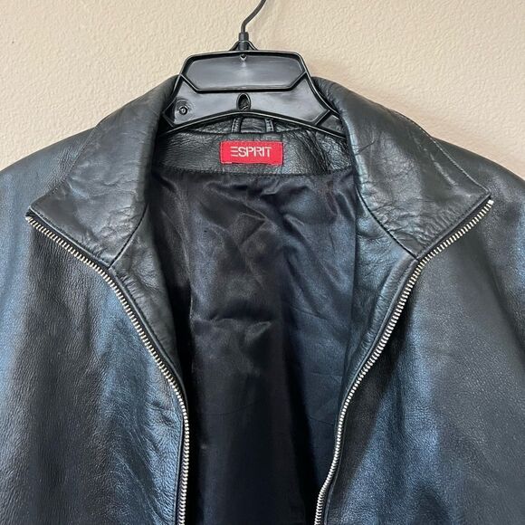 Esprit Vintage Genuine Leather Jacket - Picture 4 of 7